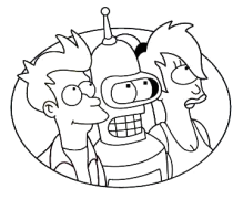 Futurama Onlayn Rəngləmə